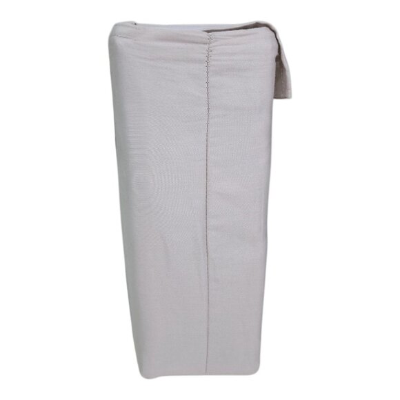 Kate Spade New York Queen Sheet Set Cotton Sateen Linen/Cream 18" Deep Mattress - Picture 2 of 8